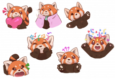 red-pandas-flat