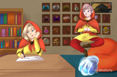 a commission for a friend! this was before I was close with anybody in the community.